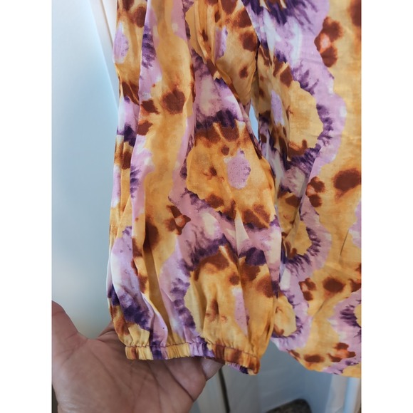 Elie by Tahari Women's Colorful Modal Button Up Blouse 3/4 Sleeves Size... - Picture 4 of 15